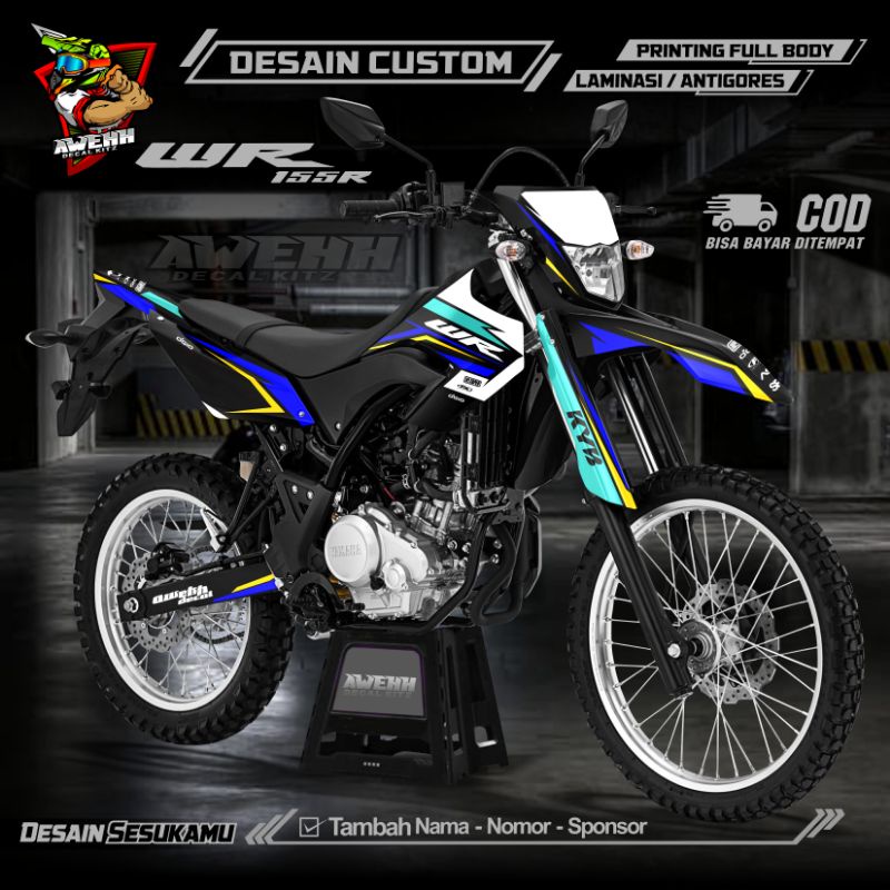 DECAL WR 155 - WR 155 R FULL BODY DESAIN CUSTOM