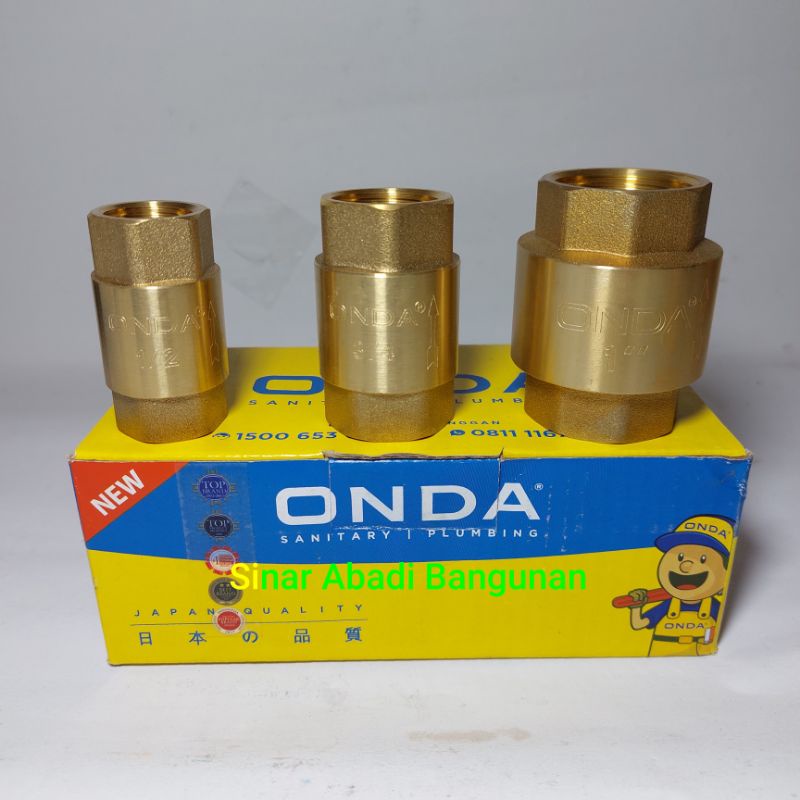 SARINGAN POMPA AIR/TUSEN KLEP/TOSSEN KLEP 1 INCH ONDA