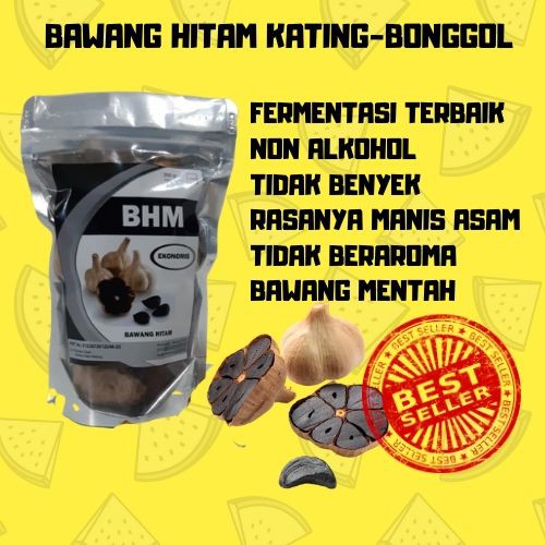 

Bawang Hitam Black Garlic Bonggol Kating Makanan Sehat BHM [COD]