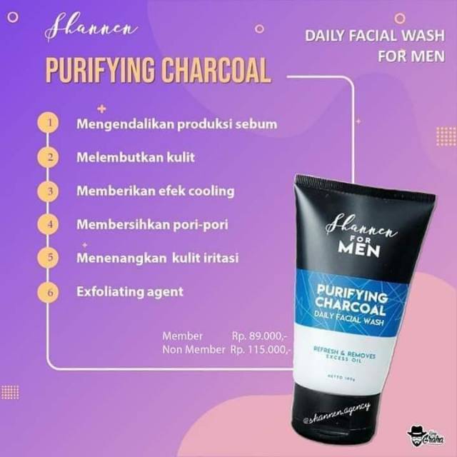 Shannen Facial Wash for Men