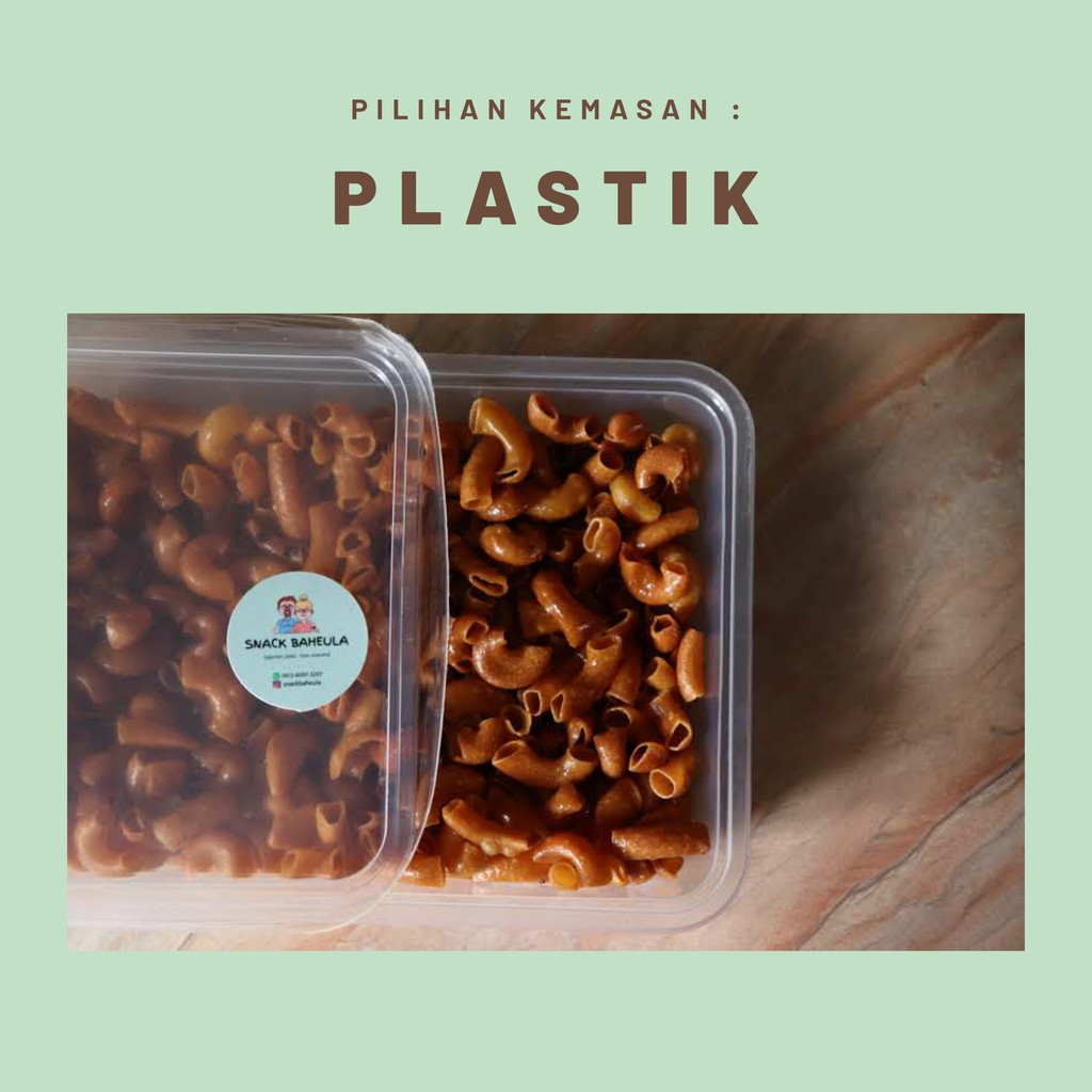 

Makaroni Kering Pedas Bantet Jajanan Jadul - Plastik