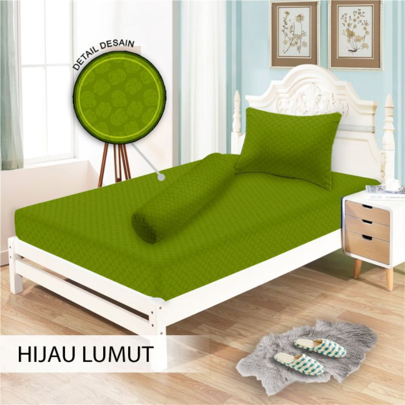 Sprei Monalisa 90x200 Polos Embos Grosir Seprai Murah Jogja