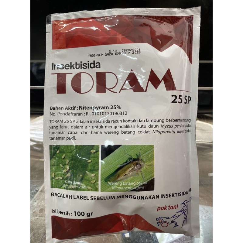insektisida (obat serangga) toram 25sp