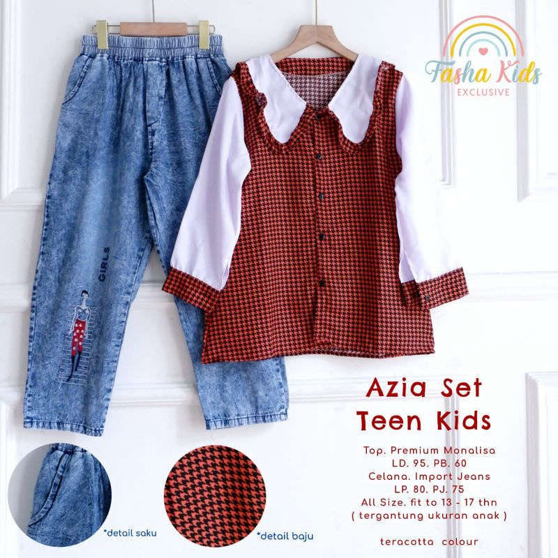 Azia Set Teen Kids Fasha