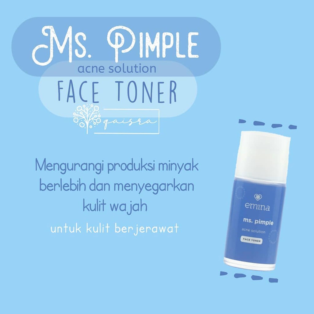 Emina Ms. Pimple Acne Solution Face Toner 100ml