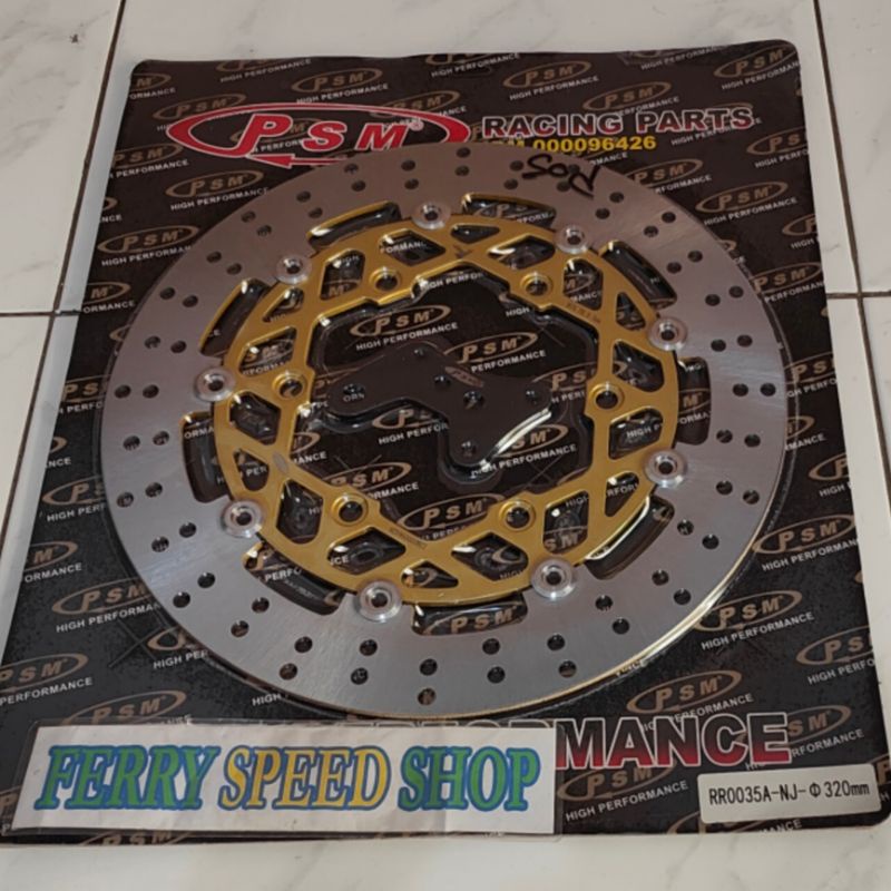 Disc Brake Psm 320mm Floating Ninja 150 RR & Ninja 250 Karbu / Cakram Depan Psm Ninja Rr & Ninja Kar
