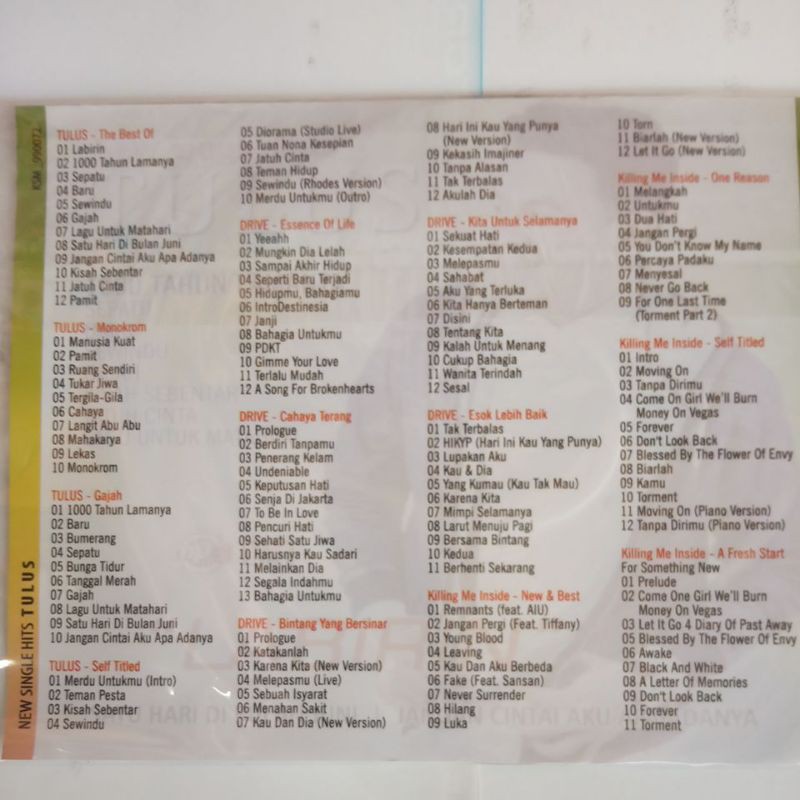 Mp3 Tulus Shopee Indonesia