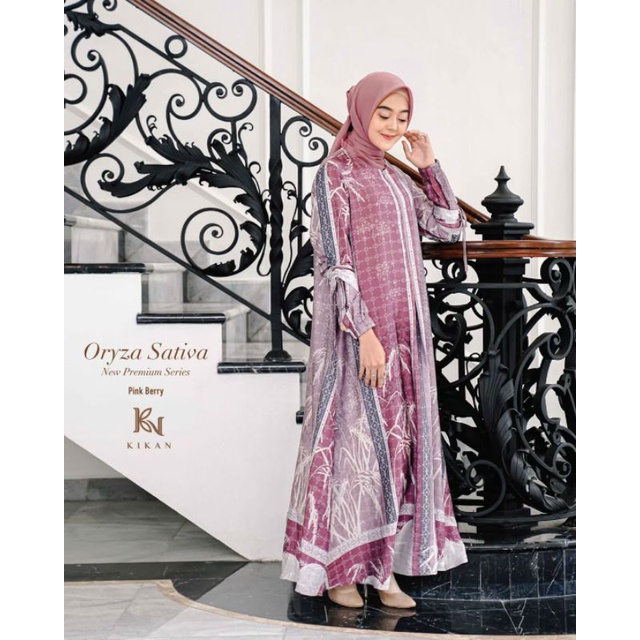 ORYZA SATIVA DRESS by KICIKS MUSLIMAH