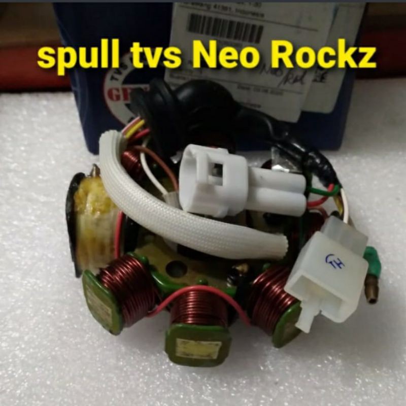 SPULL MAGNET / STATOR COIL TVS ROCKZ 125 NEO 110 NEO XI NEO X3I ORIGINAL