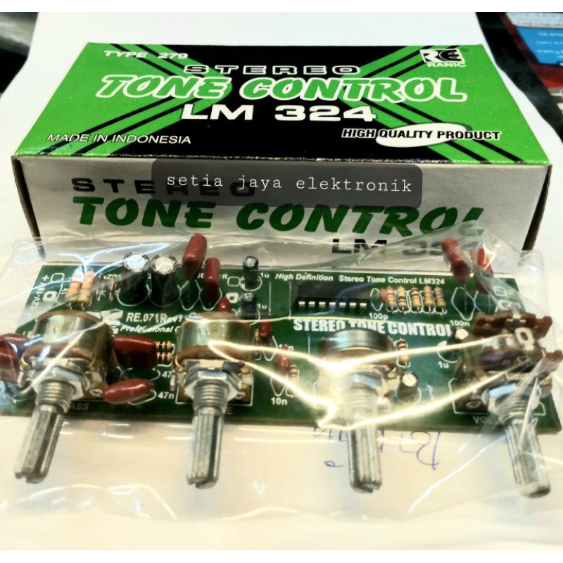 kit tone control setereo lm 324