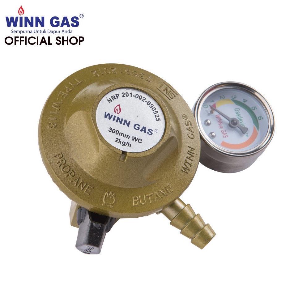 Winn Gas Regulator Gas LPG Kompor - W118M