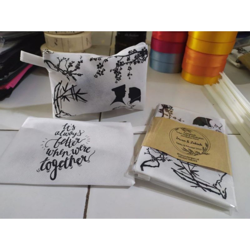 SOUVENIR  DOMPET CUSTOM MURAH