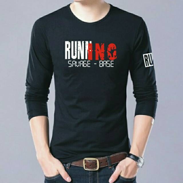 BAJU RUNNING/BAJU KAOS LENGAN PANJANG PRIA/FASHION PRIA/*VSH