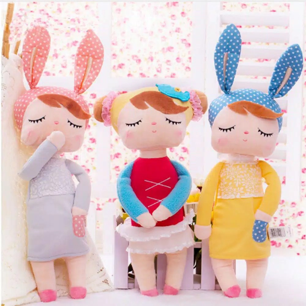 WE Boneka Metoo ORIGINAL Angela Baby, Metoo Kelinci, Panda, Totoro, Poci FREE PAPPER BAG