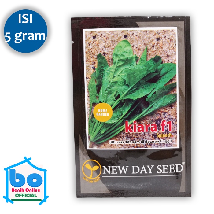 Benih Bayam Horenso Jepang KIARA F1 New Day Seed