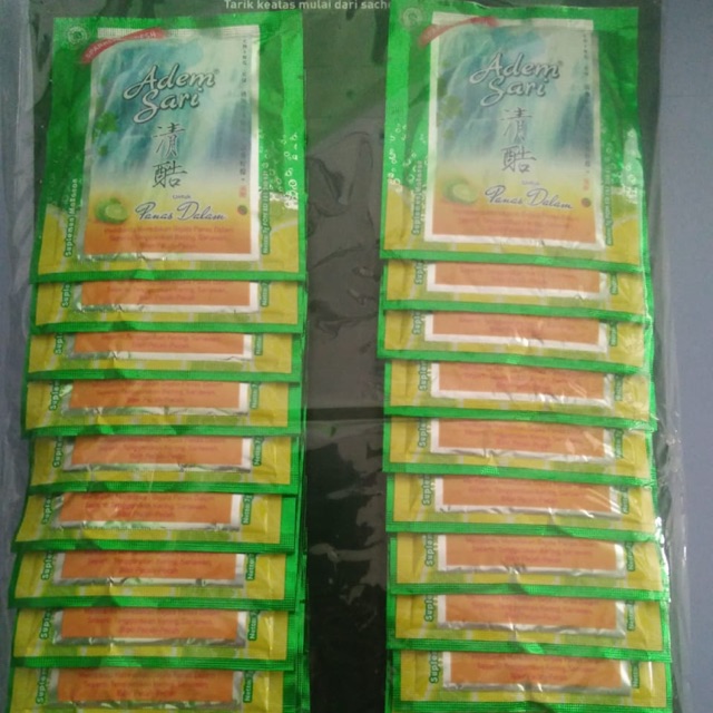 

ADEMSARI pack isi 24 sachet