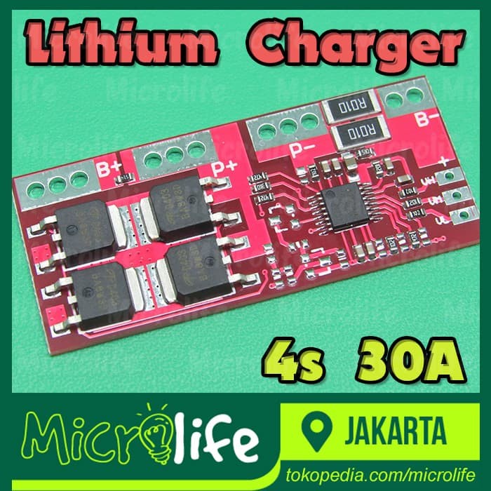 Lithium Battery Charger 4s 30A Module