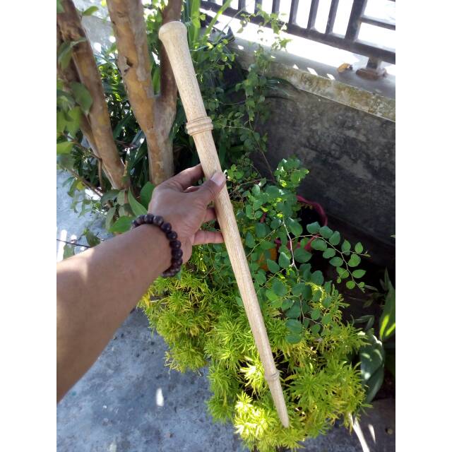 Tongkat komando kayu bertua bidara arab