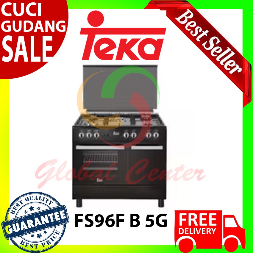 TEKA Kompor Freestanding FS96F B 5G
