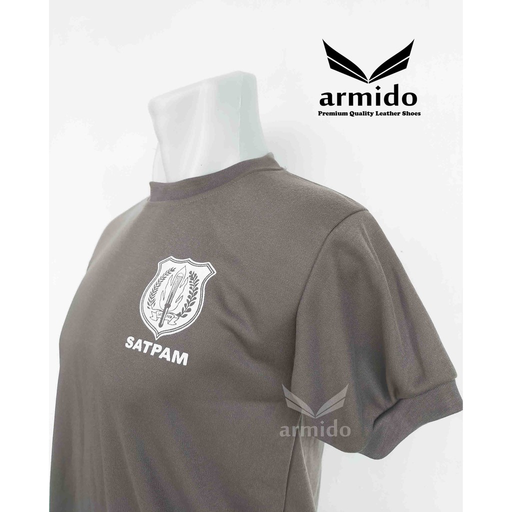 Kaos Satpam Coklat Terbaru Kaos Satpam Coklat