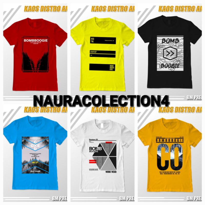 KAOS DISTRO BOOMBOGIE ORIGINAL ANAK