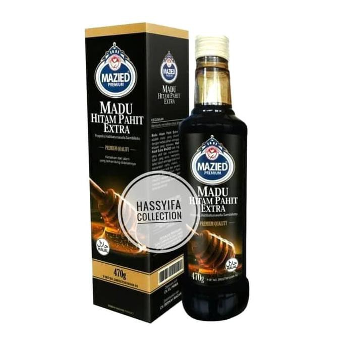 

Madu Hitam Pahit Extra Propolis Habbatussauda dan Sambiloto (Mazied)
