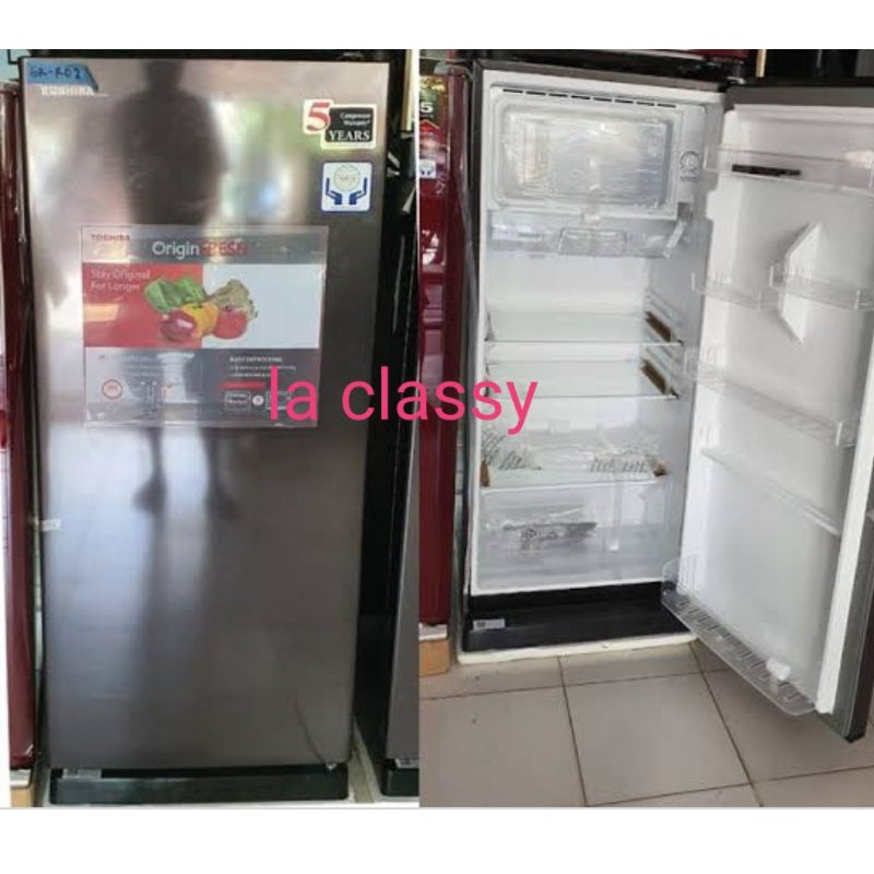 Kulkas Toshiba 235 1pintu Polos Shopee Indonesia