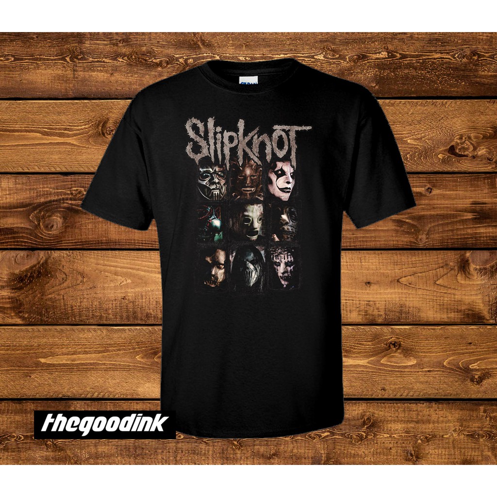 Kaos Slipknot - Mask 3 - Original Gildan T-shirt DTG Print