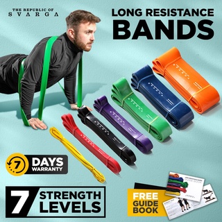 Resistance Band (2m Loop) The Republic of Svarga  | Pull Up, Push Up, Weight Lifting Exercise