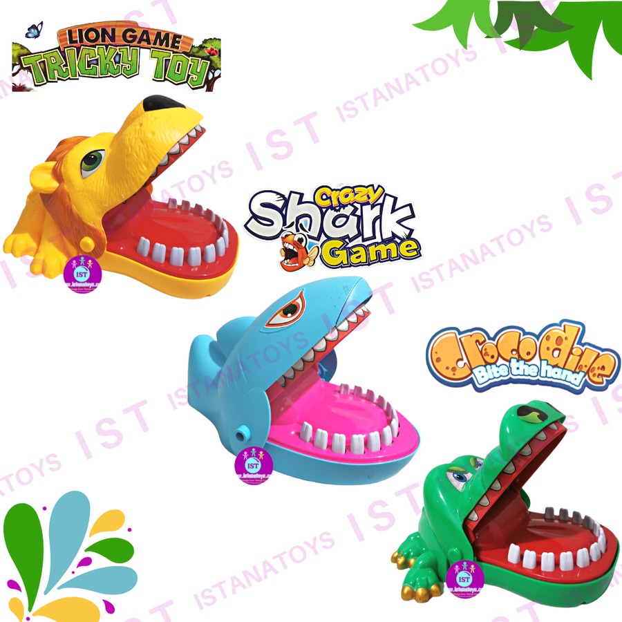 AK-COD Terlaris Mainan Crocodile Dentist Game Edukasi Anak Laki laki Perempuan Hadiah Ulang Tahun An