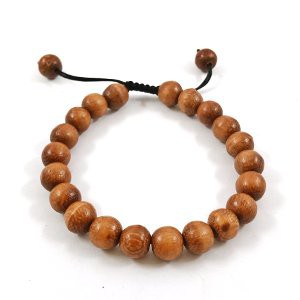 Gelang Tangan Original Kayu Galih Kelor Emas Model Tali Serut Shambala