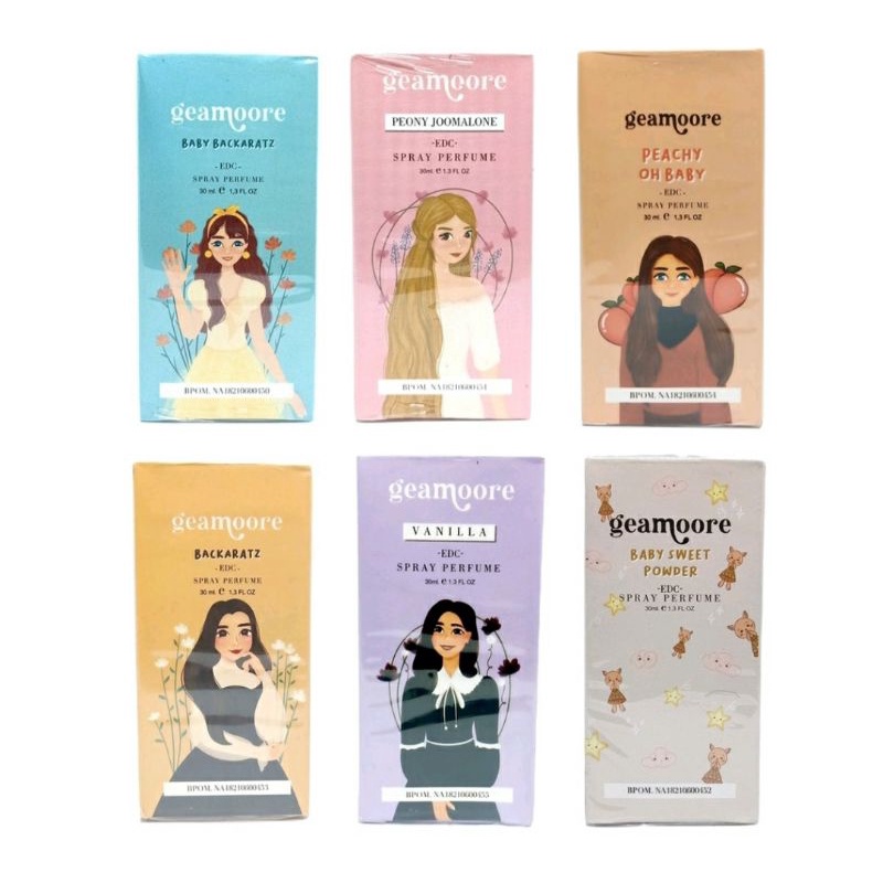 (BPOM) GEAMOORE Spray Perfume 30ml - Parfum Geamore Spray / Parfum Geamoore Spray