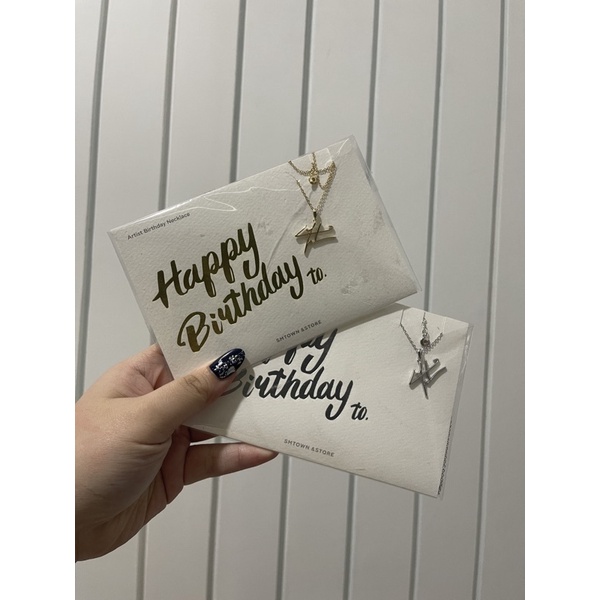 Chanyeol Birthday Necklace