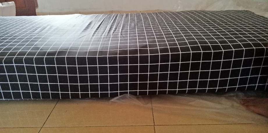 Sprei Resleting 100x200 100x200x20 Single Sarung Kasur Busa