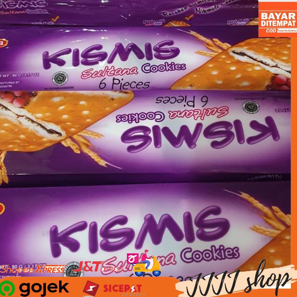 

Serena Kismis Sultana Cookies Biskuit Snack Cemilan 90gr