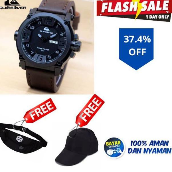 ORIGINAL➤ 9.9 Jam Tangan Quicksilver %%