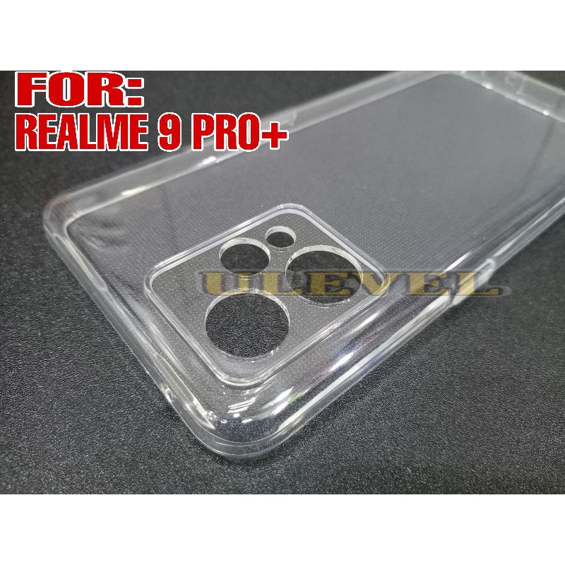 C/C- Case Realme 9 Pro+ Jelly Case Original Clear Case Silikon Bening Prorector Camera