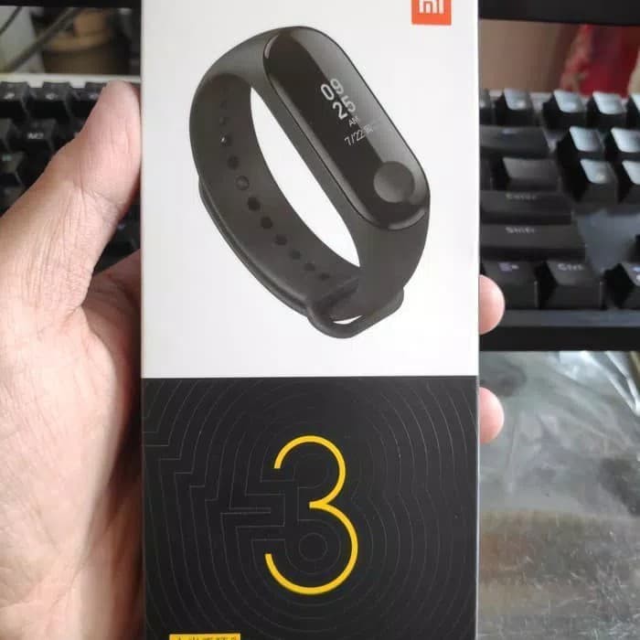 Xiaomi Mi Band 3 Original Hitam Smart Band