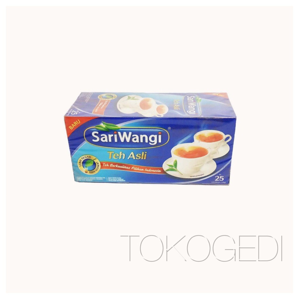 

TEH SARIWANGI BERISI 25 TEA BAG TG0220A