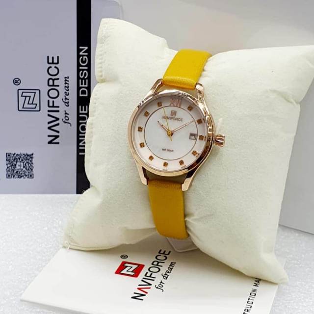JAM TANGAN KULIT NAVIFORCE 3CM