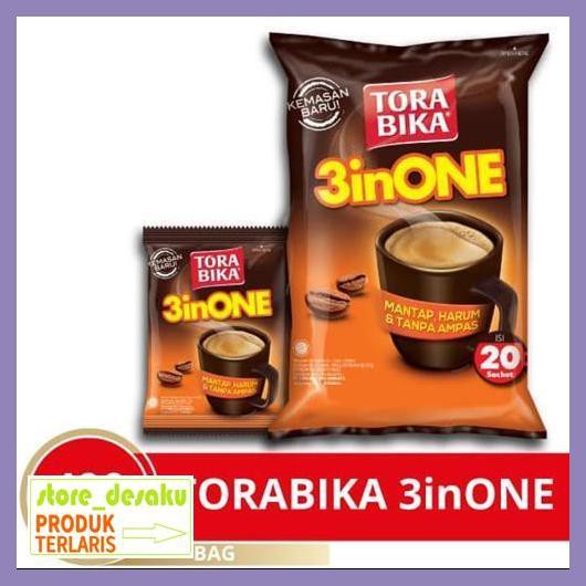 

57Ryr68- Torabika 3In1 20 Sachet @20 Gr 4E57Edu-