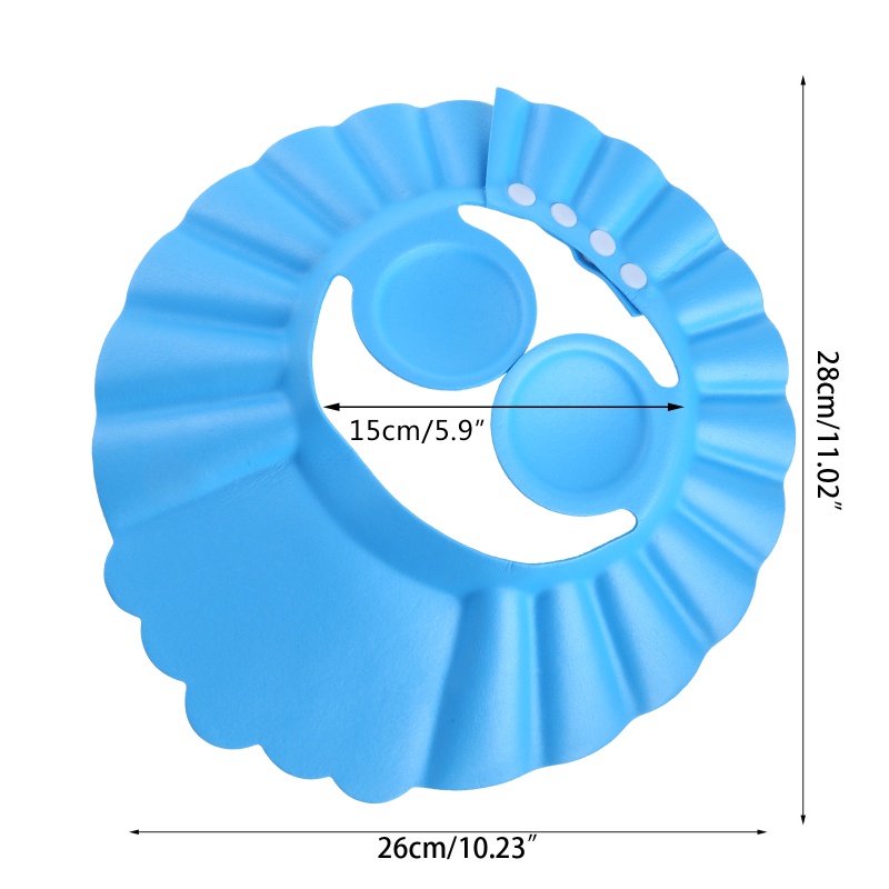 Mary Topi Pelindung Kepala Bayi / Anak Untuk Mandi