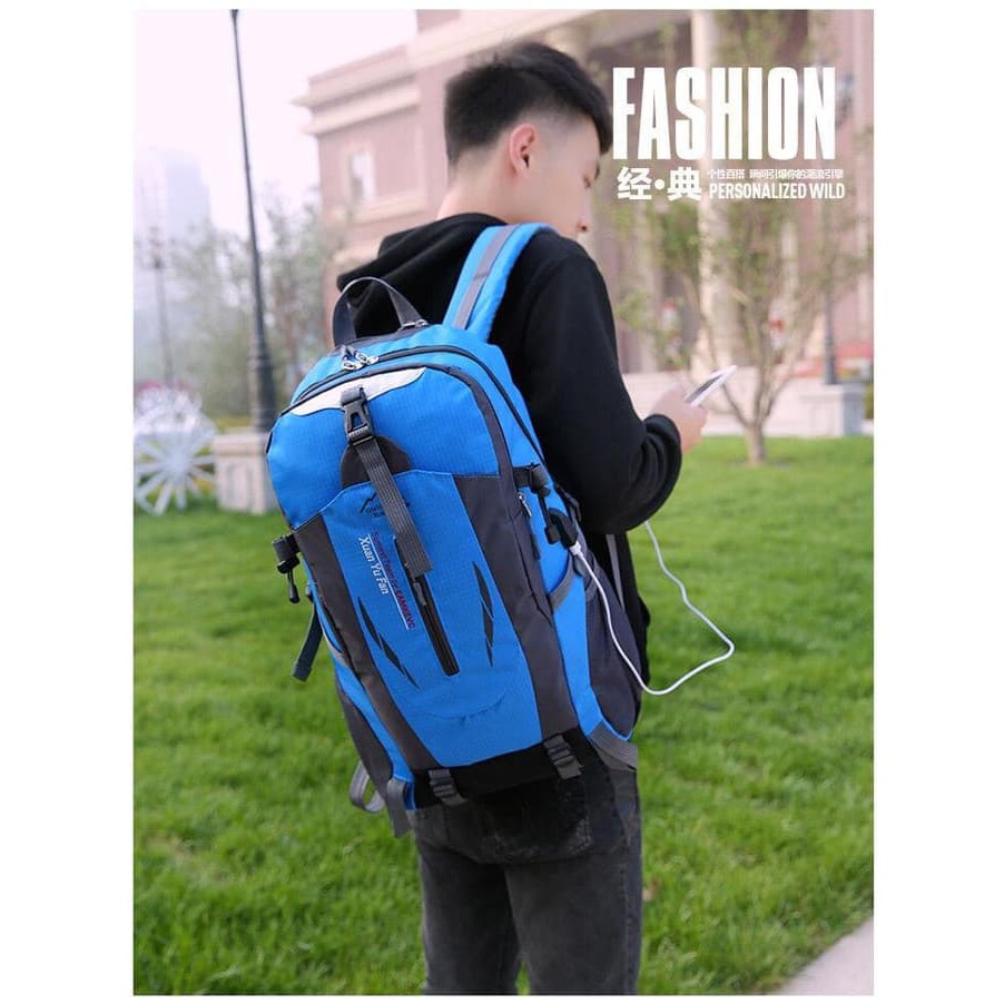 Tas Ransel Backpack Outdoor USB