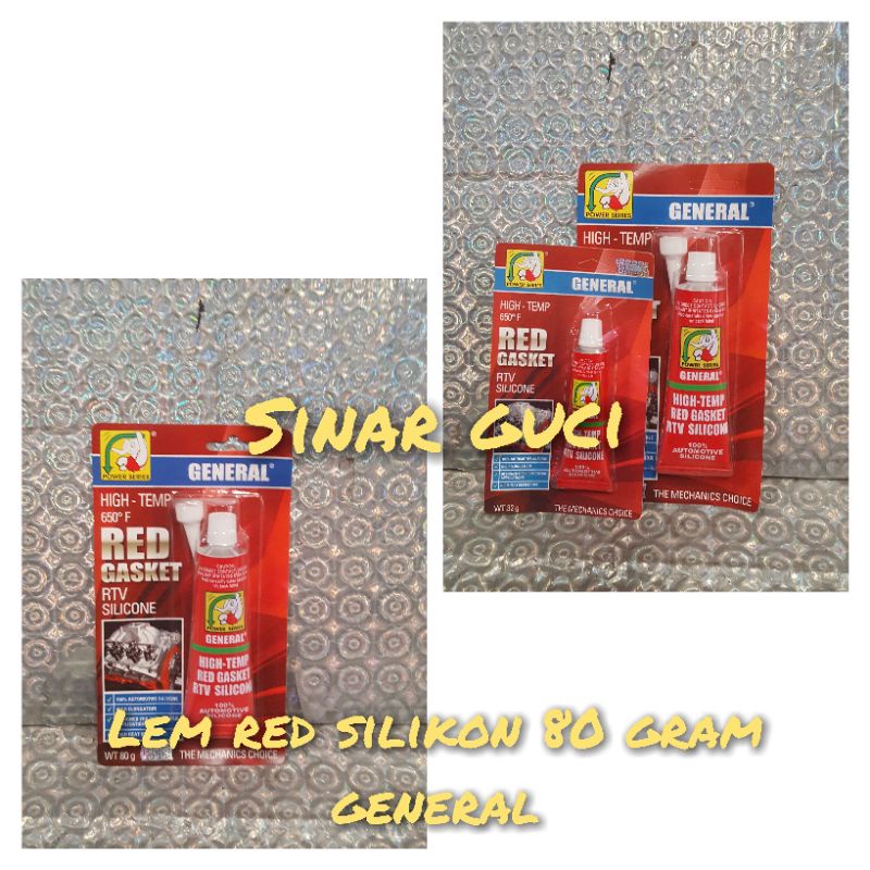 

Lem Silicon Silikon Red 80 Gram General