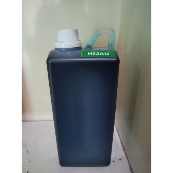 

Tinta stempel warna flash otomatis,isi 1 liter HIJAU
