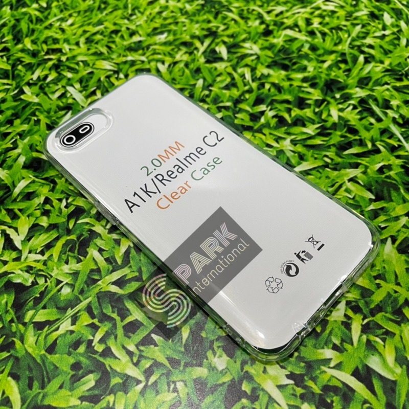 CLEAR CASE REALME C2/A1K SOFTCASE TPU 2.0MM REALME C2/A1K PROMO SEN