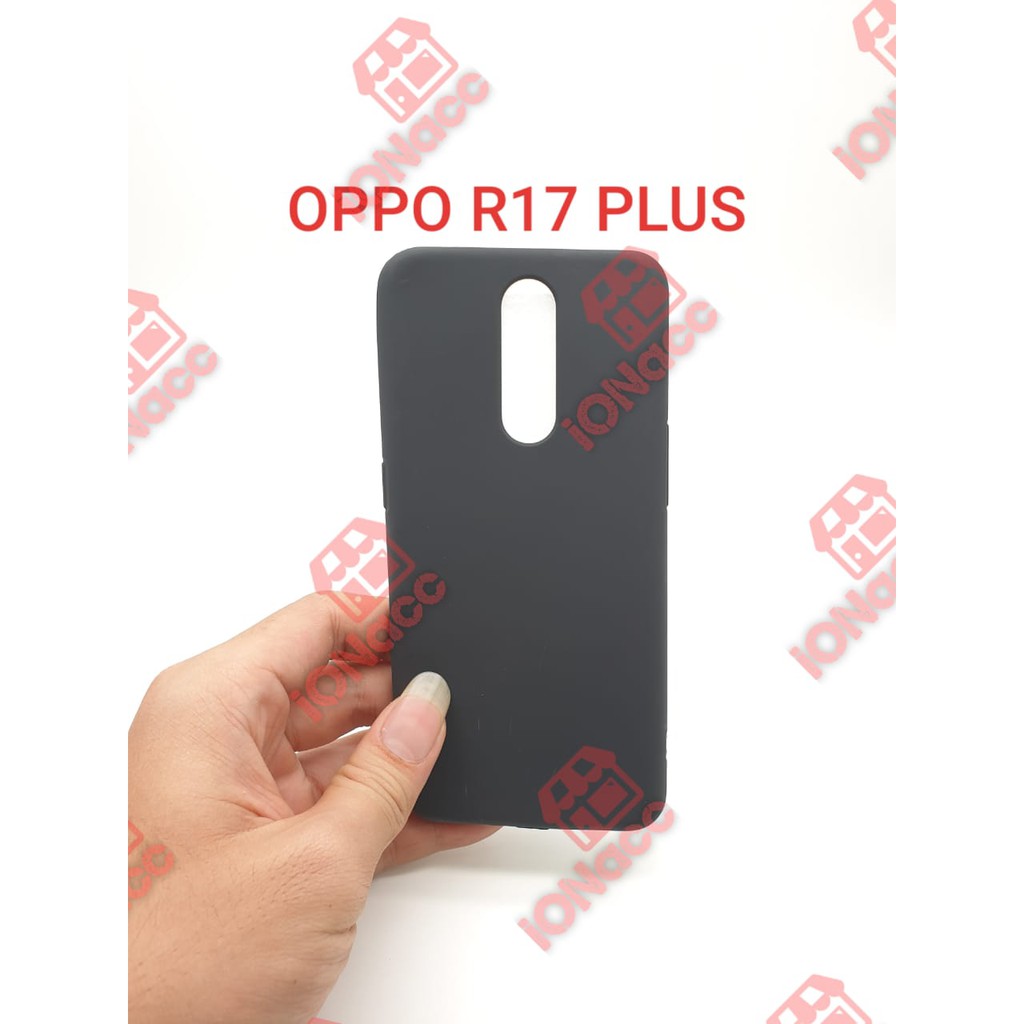 CASE SLIM MATTE OPPO R17 PLUS - BLACK MATTE CASE