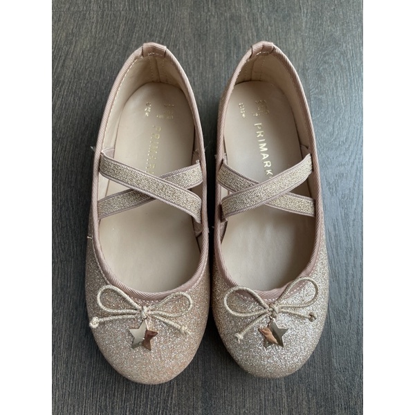 New Sepatu Anak Perempuan Primark Rose Gold Flat shoes Rosegold