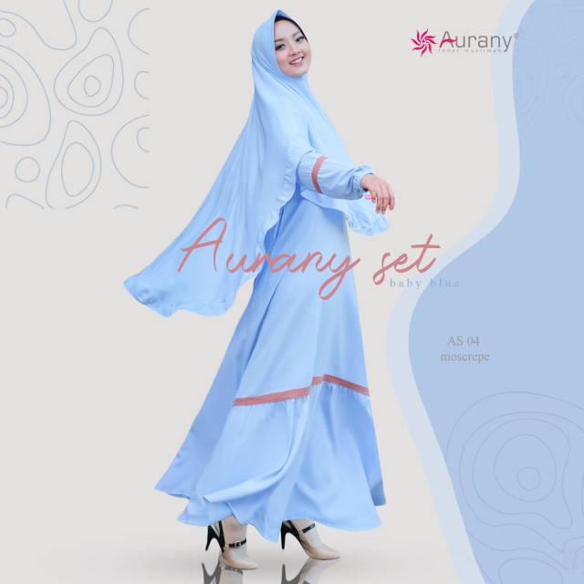 GAMIS AS 04 BABY BLUE ||  AURANY