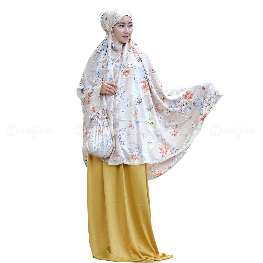 Mukena Motif Nafisa Madina | Mukena Maxmara One Set Mukena Kualitas Premium Mukena Original Nafisa